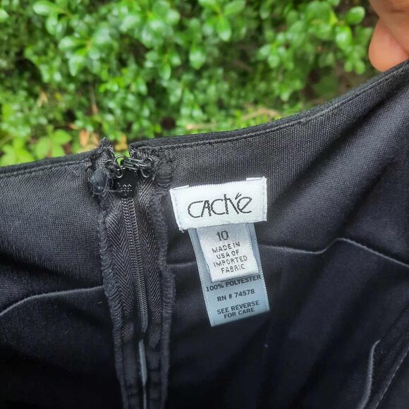 Ruched bodycon short sleeve black midi dress - Picture 6 of 7